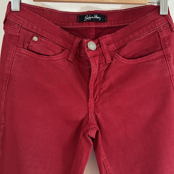 Guido & Mary low-rise pants in size 26 - Picture 3 of 5